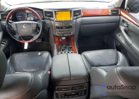 2010 Lexus Lx 570 z USA, uszkodzony, nr VIN JTJHY7AX0A4041266